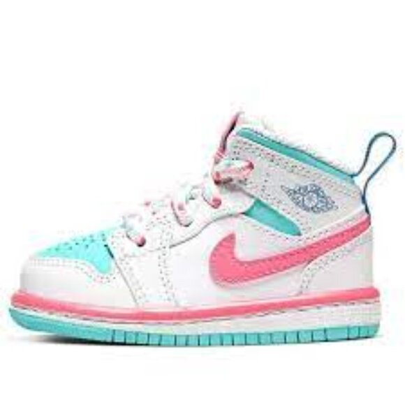 Air Jordan 1 Mid 'Digital Pink' 644507-102 - Picture 1 of 8
